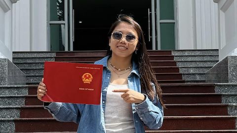 Huỳnh Như chính thức trở thành cử nhân ĐH Sư phạm TP.HCM